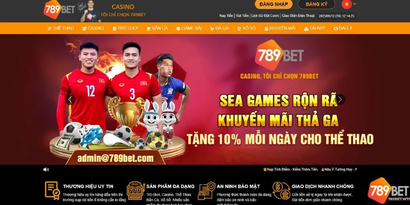 789Bet có tỷ lệ cược cạnh tranh và cao hơn so với nhiều nhà cái khác